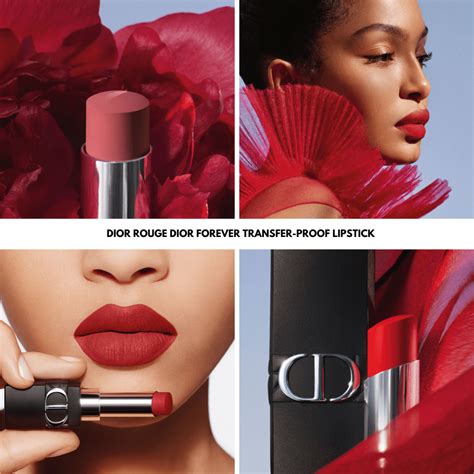 dior dior fever swatch lipstick|Rouge Dior Forever: the Transfer.